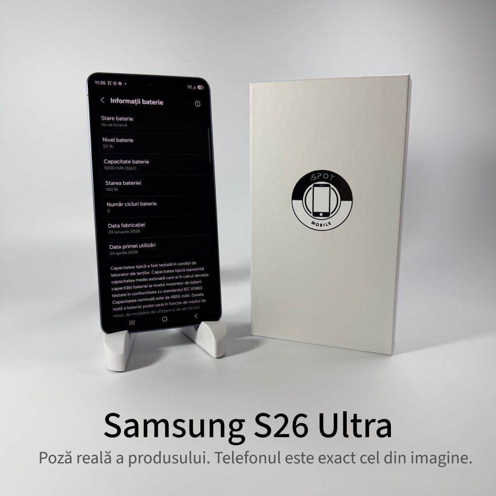 Samsung Galaxy S26 Ultra 256GB Violet 12GB RAM – NOU – GARANȚIE 2 ANI [3]