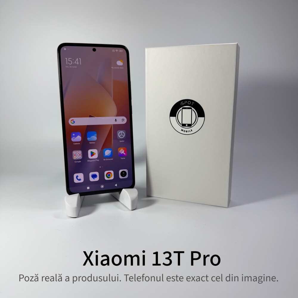 Xiaomi 13T Pro 512GB Black Grad A+ - Second Hand - GARANTIE 2 ANI [2]