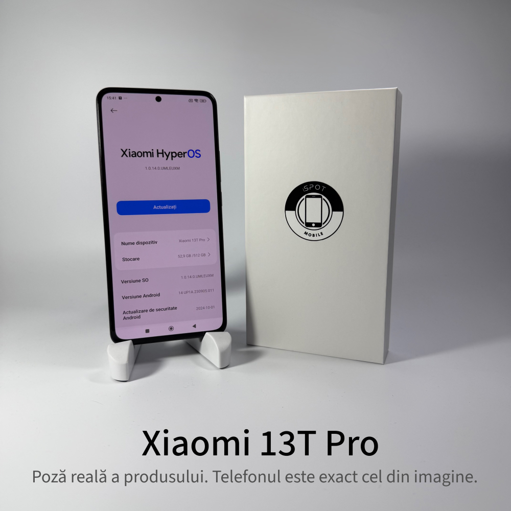 Xiaomi 13T Pro 512GB Black Grad A+ - Second Hand - GARANTIE 2 ANI [3]