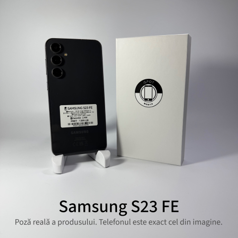 Samsung - Samsung S23 FE 128GB RAM Graphite Grad B - Second Hand - GARANTIE 2 ANI