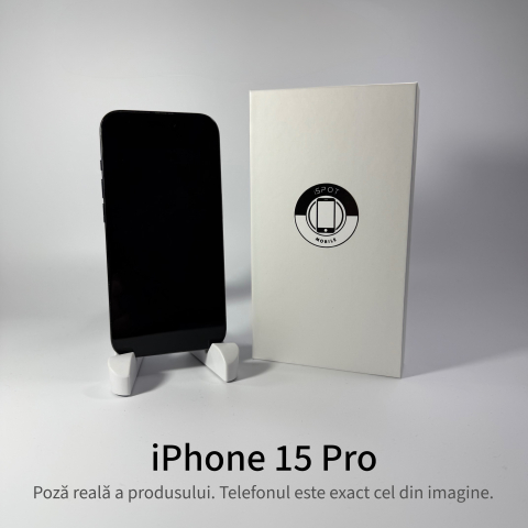 iPhone 15 Pro 256GB Blue Grad A - Second Hand - GARANTIE 2 ANI [3]