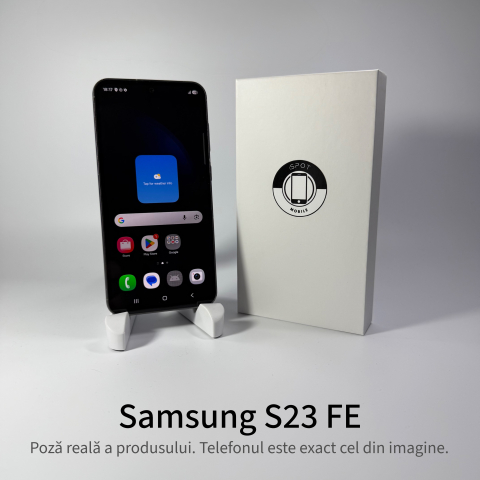Samsung S23 FE 128GB RAM Graphite Grad B - Second Hand - GARANTIE 2 ANI [1]