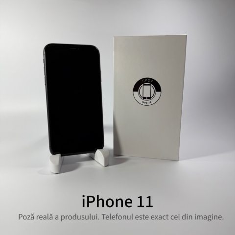 iPhone 11 64GB Black Grad A – Second Hand – GARANȚIE 2 ANI - [2]