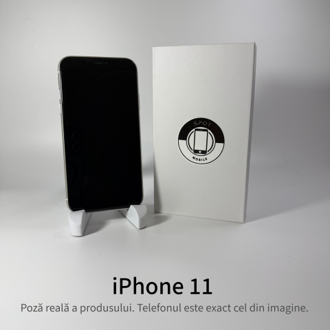 iPhone 11 64GB White Grad A • Second Hand • GARANȚIE 2 ANI [2]