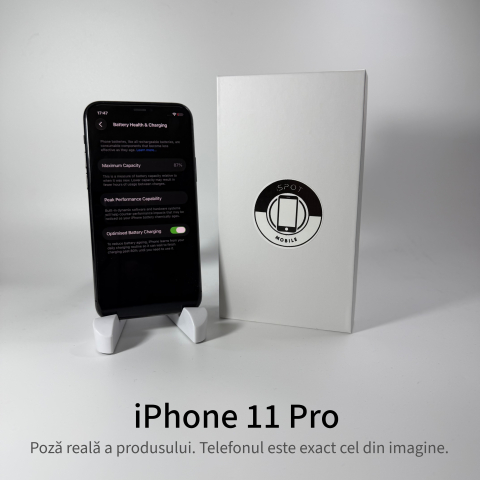 iPhone 11 Pro 64GB Gray Grad A • Second Hand • GARANȚIE 2 ANI [4]