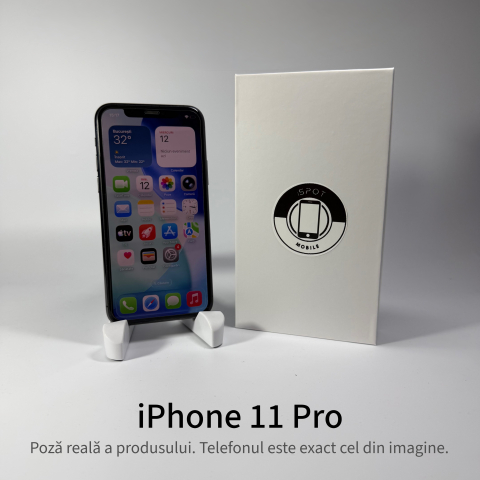 iPhone 11 Pro 64GB Gray Grad A • Second Hand • GARANȚIE 2 ANI [1]