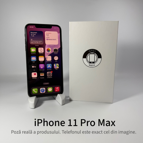 iPhone 11 Pro Max 64GB Space Gray Grad A – Second Hand - GARANȚIE 2 ANI [1]