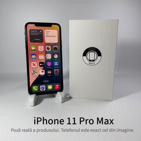 iPhone 11 Pro Max 64GB Space Gray Grad B – Second Hand - GARANȚIE 2 ANI [1]