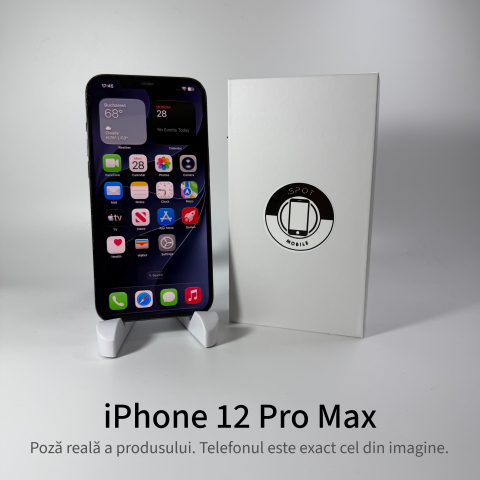 iPhone 12 Pro Max 128GB Blue Grad A • Second Hand • GARANȚIE 2 ANI [1]