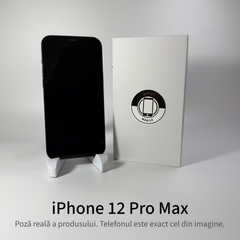 iPhone 12 Pro Max 128GB Blue Grad A • Second Hand • GARANȚIE 2 ANI [2]