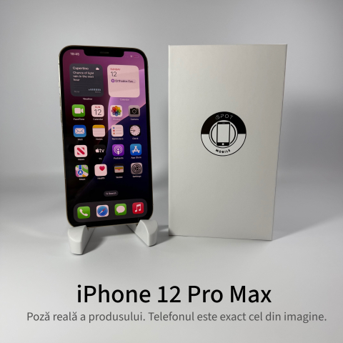 iPhone 12 Pro Max 128GB Gold Grad A – Second Hand - GARANȚIE 2 ANI [1]