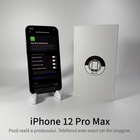 iPhone 12 Pro Max 256GB Blue Grad A • Second Hand • GARANȚIE 2 ANI [3]