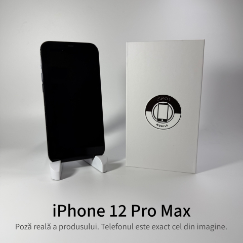 iPhone 12 Pro Max 256GB Blue Grad A • Second Hand • GARANȚIE 2 ANI [2]