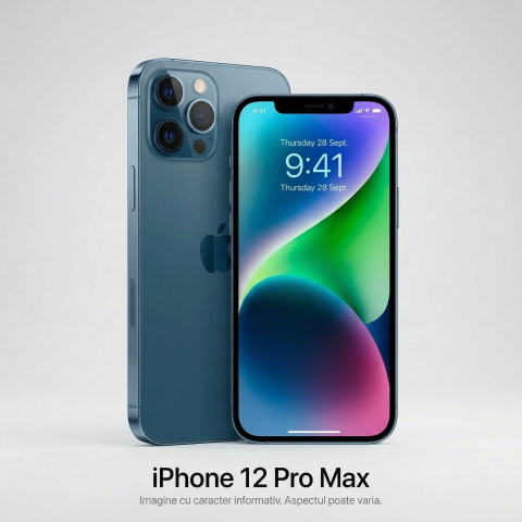 iPhone - iPhone 12 Pro Max 256GB Pacific Blue Grad A – Second Hand