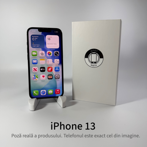 iPhone 13 128GB Black Grad B – Second Hand - GARANȚIE 2 ANI [1]