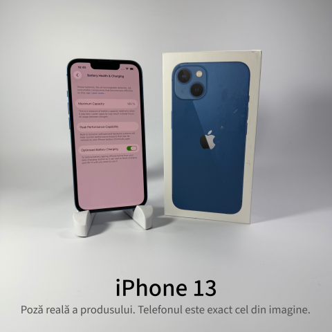 iPhone 13 128GB Blue Grad A - Second Hand - GARANTIE 2 ANI [2]