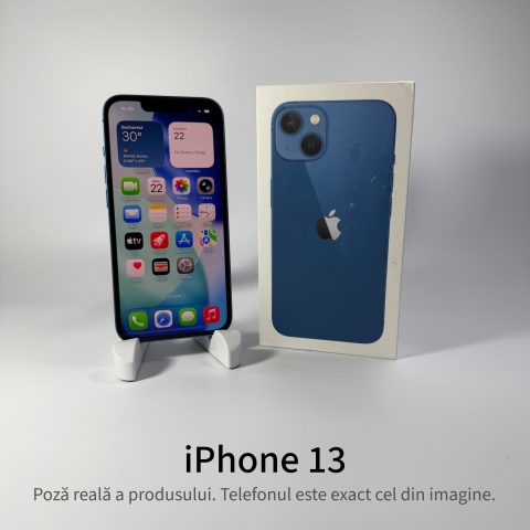 iPhone 13 128GB Blue Grad A - Second Hand - GARANTIE 2 ANI [1]