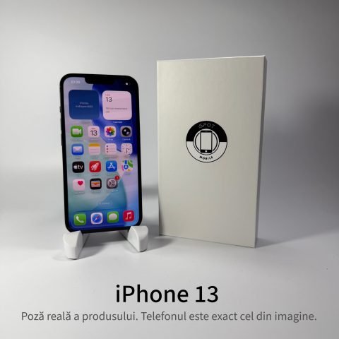 iPhone 13 128GB Midnight Grad A • Second Hand • GARANȚIE 2 ANI [1]