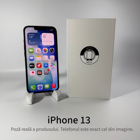 iPhone 13 128GB Midnight Grad B – Second Hand - GARANȚIE 2 ANI [1]
