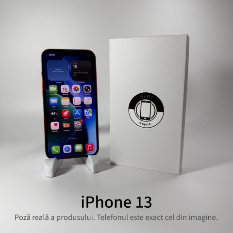 iPhone 13 128GB (PRODUCT)RED Grad A- • Second Hand • GARANȚIE 2 ANI [1]