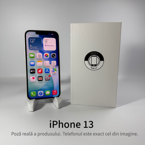 iPhone 13 128GB Starlight Grad A/B – Second Hand - GARANȚIE 2 ANI [1]
