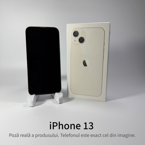 iPhone 13 128GB Starlight Grad A • Second Hand • GARANȚIE 2 ANI [2]