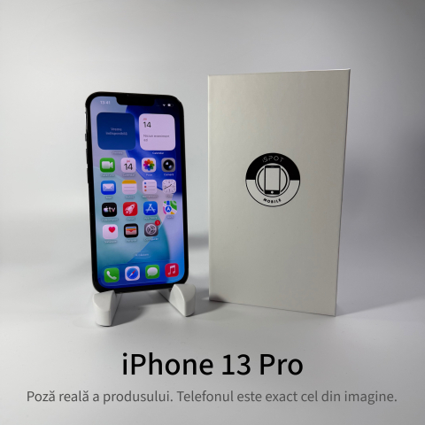 iPhone 13 Pro 128GB Black Grad A – Second Hand – GARANȚIE 2 ANI [1]