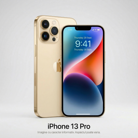 Telefoane - iPhone 13 Pro 128GB Gold Grad A – Second Hand