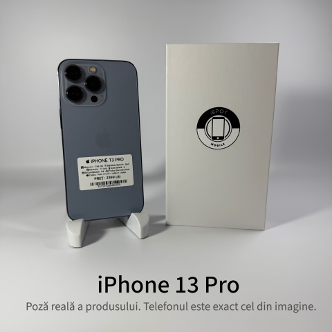 iPhone - iPhone 13 Pro 256GB Blue Grad A – Second Hand - GARANȚIE 2 ANI