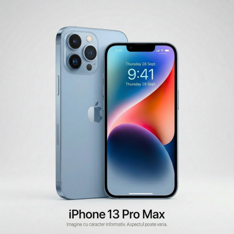 Telefoane - iPhone 13 Pro Max 128GB Blue Grad A – Second Hand