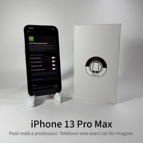iPhone 13 Pro Max 128GB Gold Grad A • Second Hand • GARANȚIE 2 ANI [3]