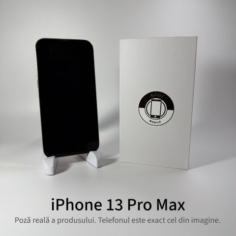 iPhone 13 Pro Max 128GB Gold Grad A • Second Hand • GARANȚIE 2 ANI [2]