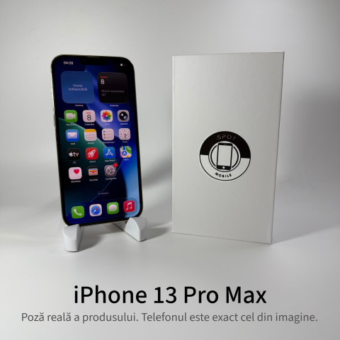 iPhone 13 Pro Max 128GB Gold Grad A • Second Hand • GARANȚIE 2 ANI [1]