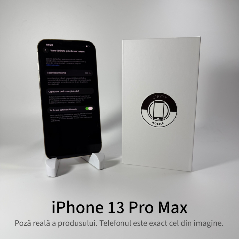 iPhone 13 Pro Max 128GB Gold Grad A • Second Hand • GARANȚIE 2 ANI [4]