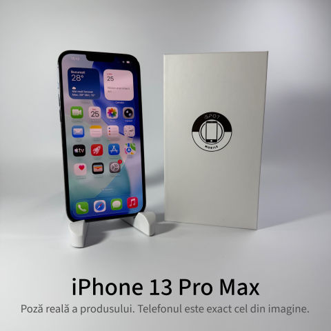 iPhone 13 Pro Max 128GB Graphite (Negru) Grad A- – Second Hand – GARANȚIE 2 ANI [1]