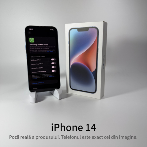 iPhone 14 128GB Blue Grad A • Second Hand • GARANȚIE 2 ANI [3]