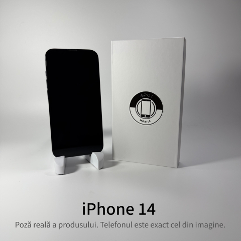 iPhone 14 128GB Midnight Grad A- • Second Hand • GARANȚIE 2 ANI [2]