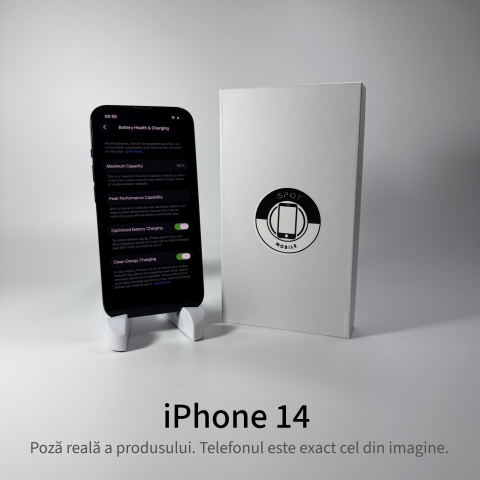 iPhone 14 128GB Midnight Grad A- • Second Hand • GARANȚIE 2 ANI [4]