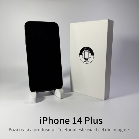 iPhone 14 Plus 128 GB Black Grad B – Second Hand - GARANȚIE 2 ANI [2]