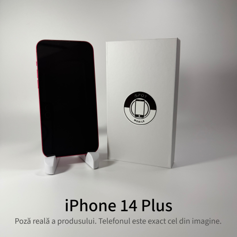 iPhone 14 Plus 128GB RED Grad A • Second Hand • GARANȚIE 2 ANI [2]