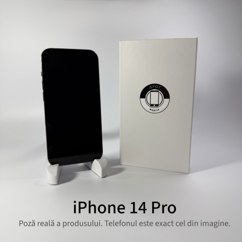 iPhone 14 Pro 128GB Deep Purple Grad A/B – Second Hand – GARANȚIE 2 ANI [2]