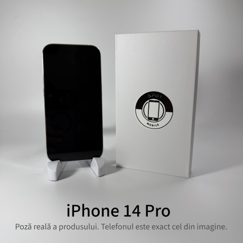 iPhone 14 Pro 128GB Silver Grad A • Second Hand • GARANȚIE 2 ANI [2]