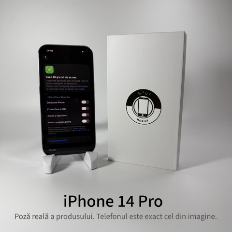 iPhone 14 Pro 128GB Silver Grad A • Second Hand • GARANȚIE 2 ANI [3]