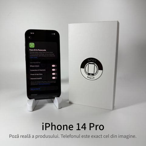 iPhone 14 Pro 256GB Black Grad A • Second Hand • GARANȚIE 2 ANI [3]