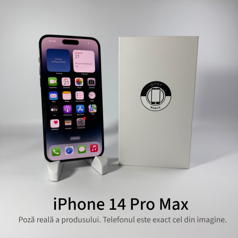 iPhone 14 Pro Max 128GB Black Grad A – Second Hand - GARANȚIE 2 ANI [1]
