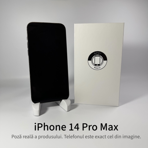 iPhone 14 Pro Max 128GB Black Grad A/B – Second Hand - GARANȚIE 2 ANI [2]