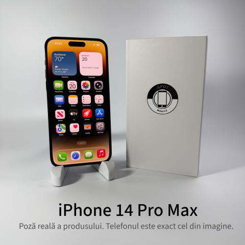 iPhone 14 Pro Max 128 GB Black Grad A – Second Hand - GARANȚIE 2 ANI [1]