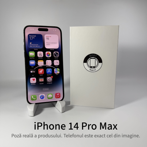 iPhone 14 Pro Max 128GB Black Grad A/B – Second Hand - GARANȚIE 2 ANI [1]