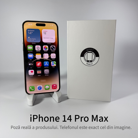 iPhone 14 Pro Max 128GB Gold Grad A – Second Hand - GARANȚIE 2 ANI [1]
