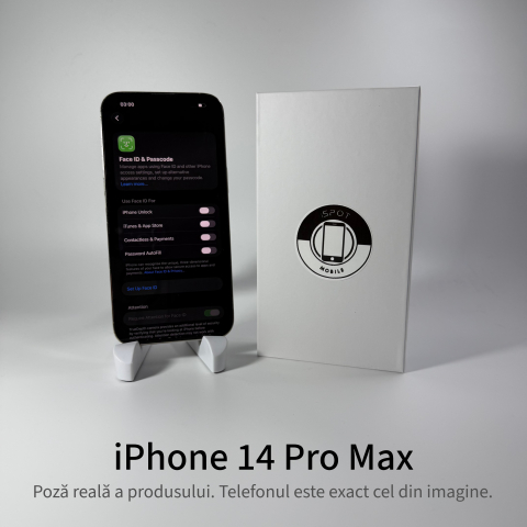 iPhone 14 Pro Max 128GB Gold Grad A- • Second Hand • GARANȚIE 2 ANI [4]